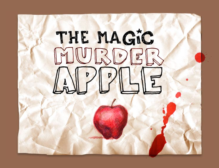 Magic Murder Apple title open
