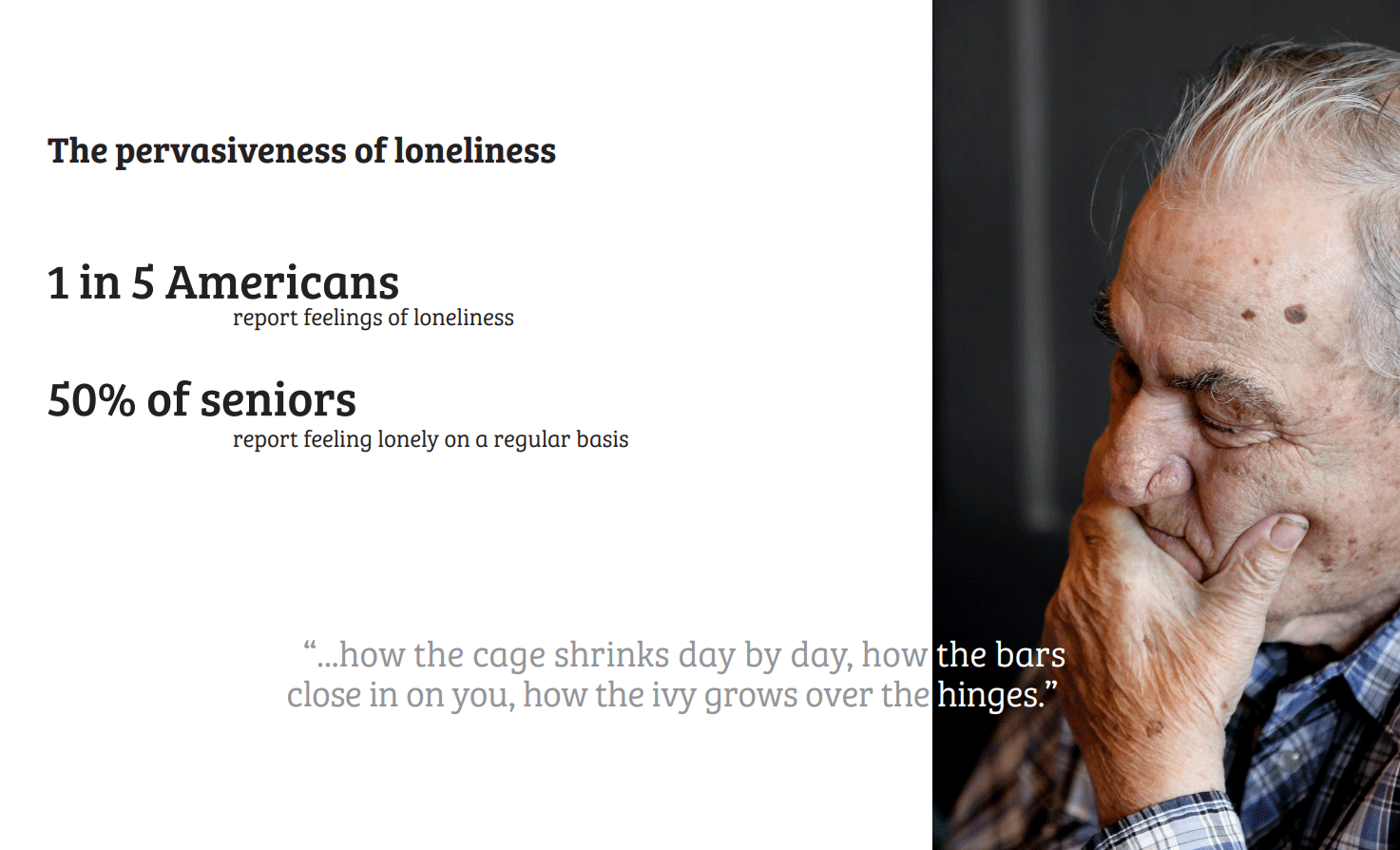 The pervasiveness of loneliness