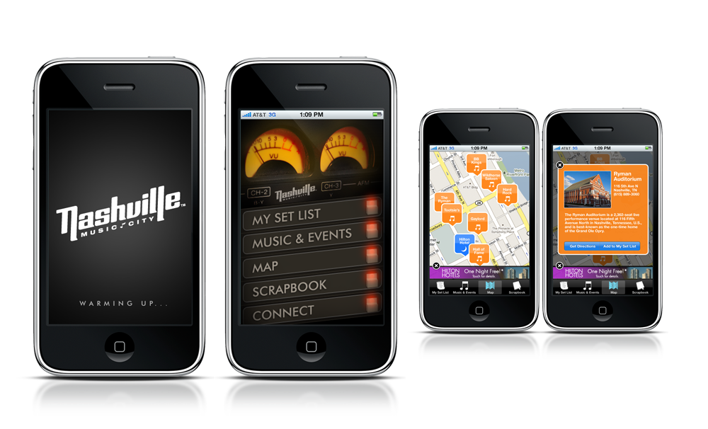 Nashville iPhone app prototype